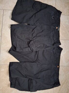 Set of 2 LAPG Shorts Black Size 36